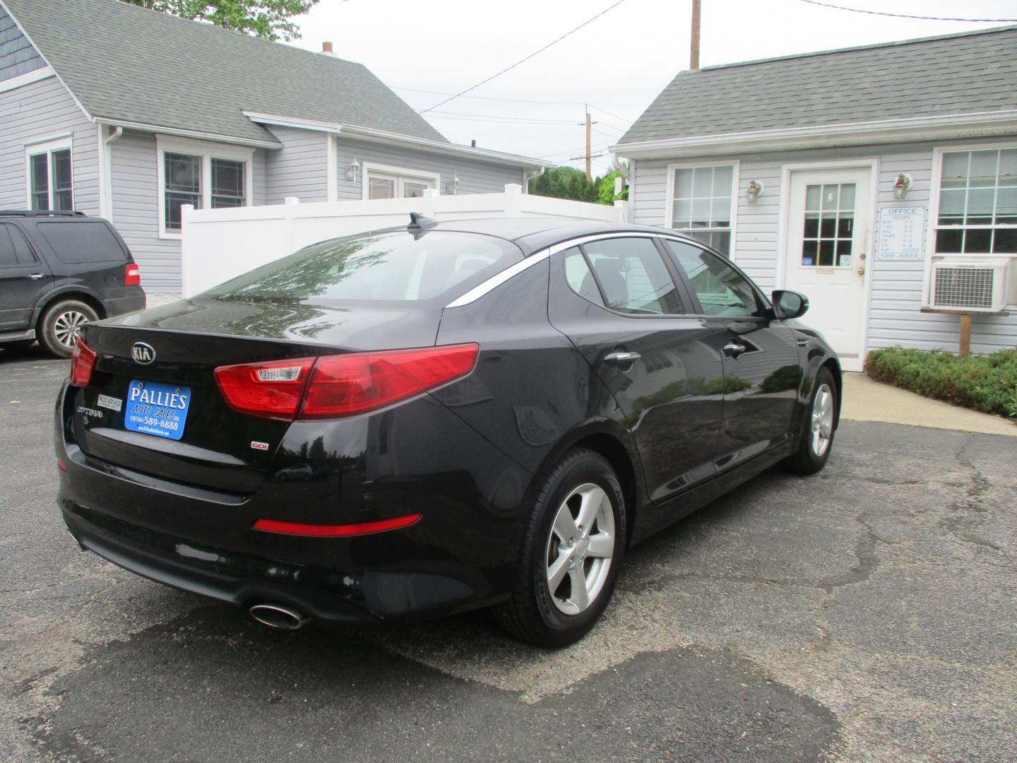 2015 BLACK Kia Optima (KNAGM4A78F5) , AUTOMATIC transmission, located at 540a Delsea Drive, Sewell, NJ, 08080, (856) 589-6888, 39.752560, -75.111206 - Photo#8